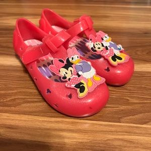 Size 11 girls Minnie & Daisy jelly shoes